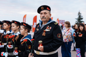 на территории 3-ей очереди Самарской набережной в честь Дня Памяти и скорби пройдёт Всероссийская акция «Свеча памяти»