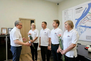 22 июня директор МП «ТТУ» Дмитрий Петров провел встречу с участниками XXII Всероссийского конкурса водителей троллейбуса, представившими Самару на федеральном уровне в Санкт-Петербурге.
