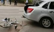 В Сызрани под колесами Lada Granta погибла велосипедистка