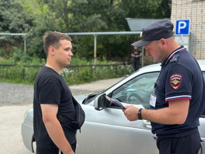 В Самарской области полицейские провели профилактические беседы с начинающими водителями