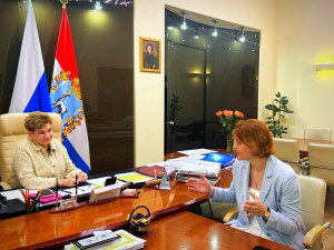 Ирина Калягина и Екатерина Куприянова обсудили важную тему создания доступной среды в учреждениях культуры для людей с инвалидностью.