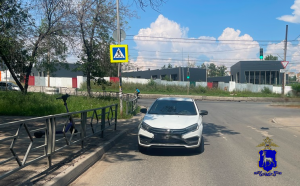 В Советском  районе Самары водитель сбил молодого человека и девушку
