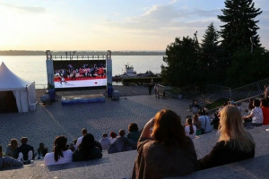 Кинопоказы под открытым небом в кинотеатре «Филин» проходят в Самаре