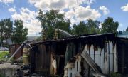 В Челно-Вершинском районе на площади 100 квадратных метров горели надворные постройки