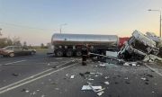В Сызранском районе произошло столкновение двух большегрузов
