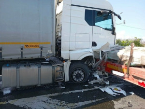 В Сызранском районе произошло ДТП с участием двух большегрузов