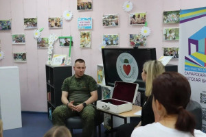 Сергей награждён медалью «За отвагу» и медалью «За воинскую доблесть». Впервые гостем подобной встречи стал действующий участник СВО.