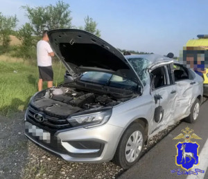 В Елховском районе произошло ДТП с полуприцепом