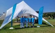В День физкультурника в Самаре и Тольятти работали палатки здоровья