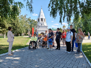 В Сызрани протестировали инклюзивный туристический маршрут. 