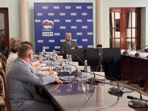 Под руководством Секретаря регионального отделения «Единой России» Вячеслава Федорищева состоялось расширенное заседание Президиума Регионального политического совета.