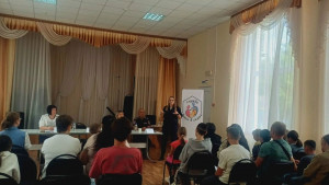 В Большечерниговском районе в Центре социального обслуживания населения состоялся круглый стол на тему «Безопасность детей».