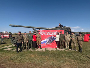 В Кинельском районе Самарской области прошли военно-спортивные соревнования «Путь Гвардейца»