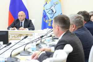  В среду, 9 сентября, состоялось заседание Правительства Самарской области, которое провел председатель Правительства Самарской области Виталий Шабалатов.