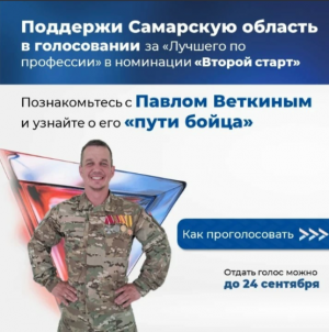 С 10 сентября стартовало народное голосование за видеоролики участников Всероссийского конкурса профессионального мастерства «Лучший по профессии» в номинации «Второй старт».