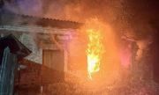 В Октябрьске ночью тушили частный дом