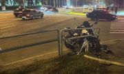 В Октябрьском районе областного центра пострадал мотоциклист