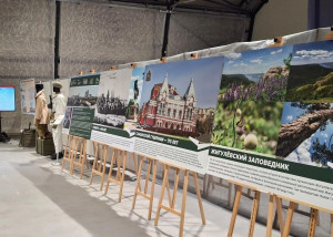 На прошлой неделе в выставочном павильоне парка «Патриот» открылась новая экспозиция - «Ратный щит и мирные просторы России» (0+).