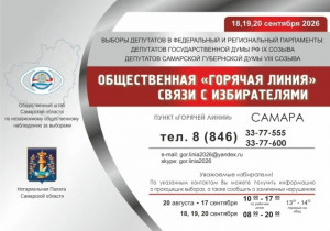 Единый день голосования: горячая линия в Самарской области обеспечивает связь с избирателями