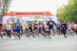 4500 жителей Самарской области стали участниками «Кросса нации»