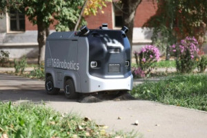 На улицы Самары в тестовом режиме запущены роботы-уборщики