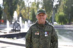 Самарец Сергей Масляков в 48 лет отправился на СВО добровольцем.