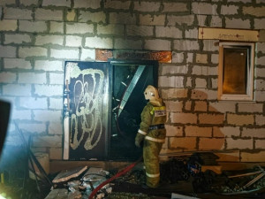 Сегодня ночью крупный пожар произошел в Ставропольском районе