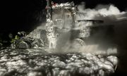 В Кинельском районе произошло возгорание трактора