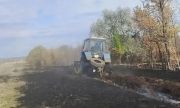 В Большеглушицком районе ликвидирован лесной пожар