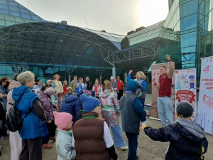 На железнодорожном вокзале Самары прошла Всероссийская социальная акция «Безопасный вокзал» для детей с ограниченными возможностями здоровья (ОВЗ).